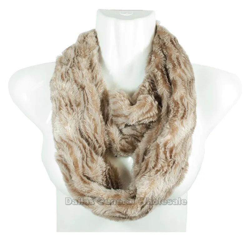 Fur Fashion Infinity Circle Scarf Wholesale