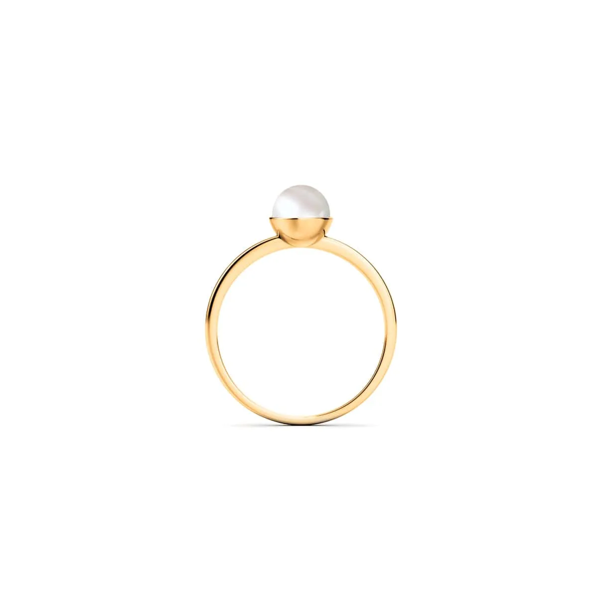 Gold Vermeil | Natural Pearl Ring