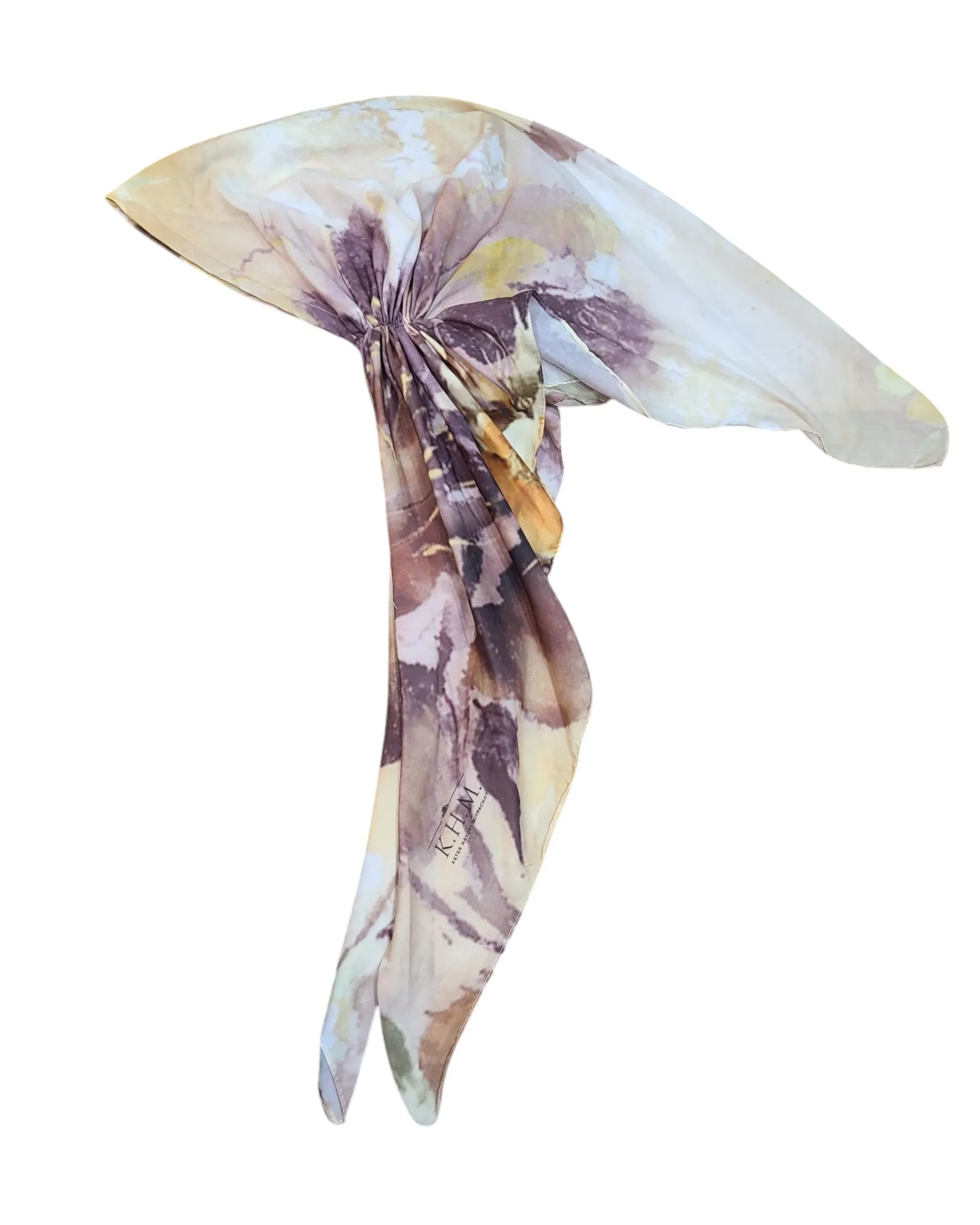 Golden Petals Versatile Scarf