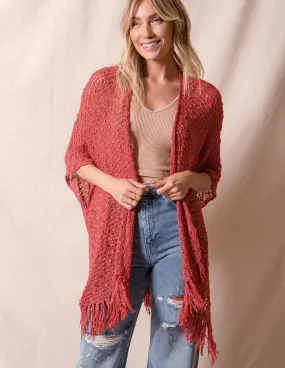 Handwoven Riva Poncho Wrap