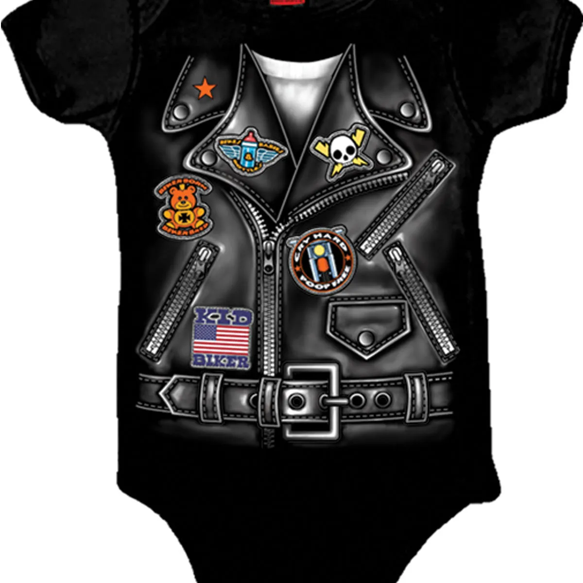 Hot Leathers GYS1036 Boys Leather Jacket Baby Bodysuits