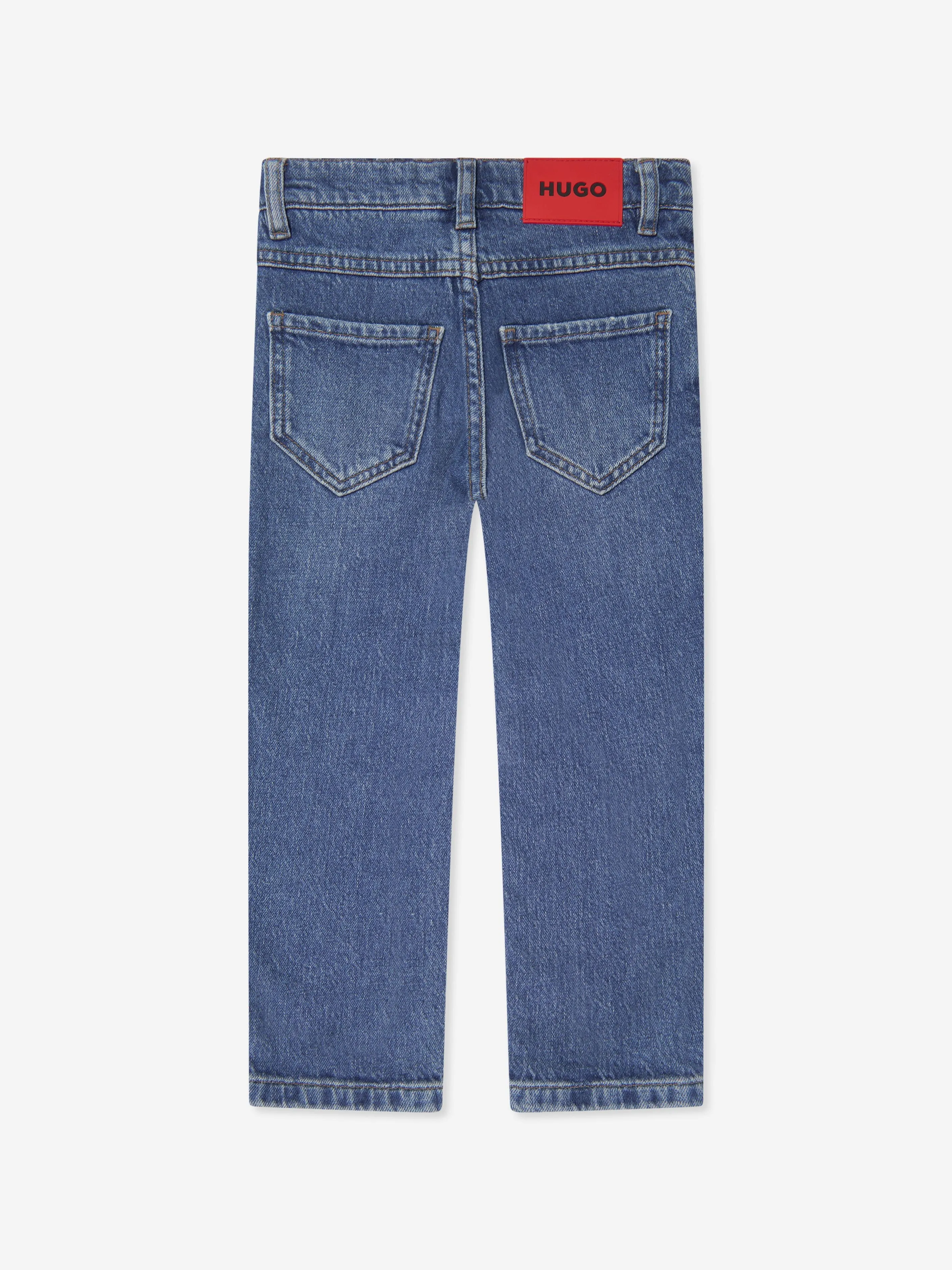 Hugo Boys Regular Fit Jeans in Blue