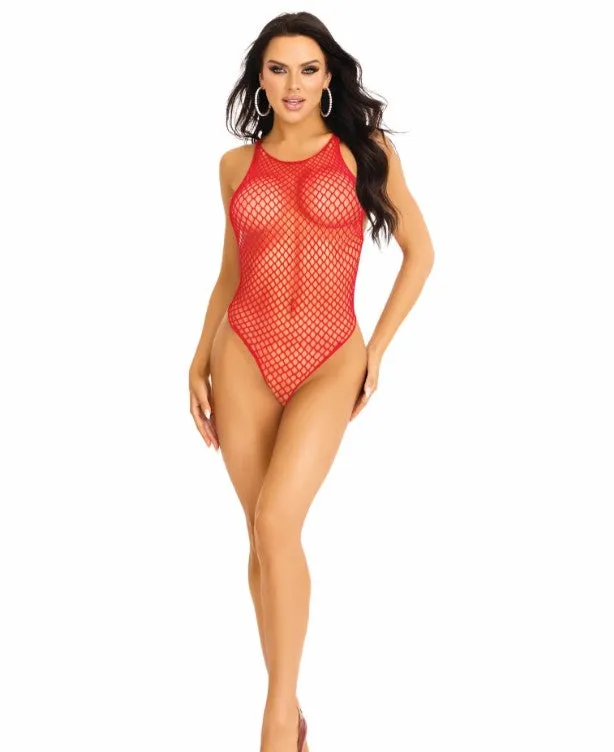 In The Mix Tank Bodysuit - O/S (Red)