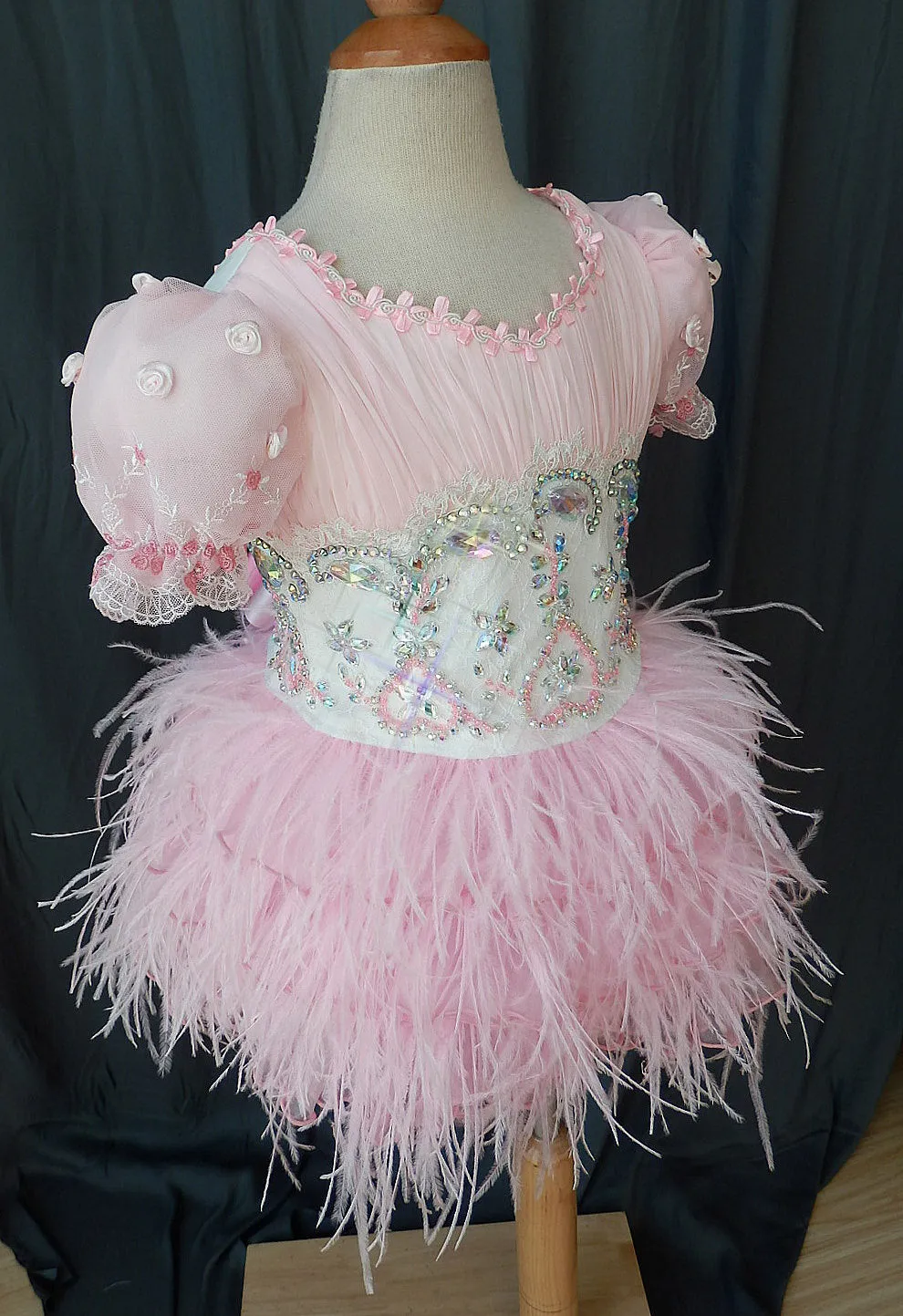 Infant/toddler/baby/children/kids Girl's Pageant evening/prom/ball Dress 1~4T G043