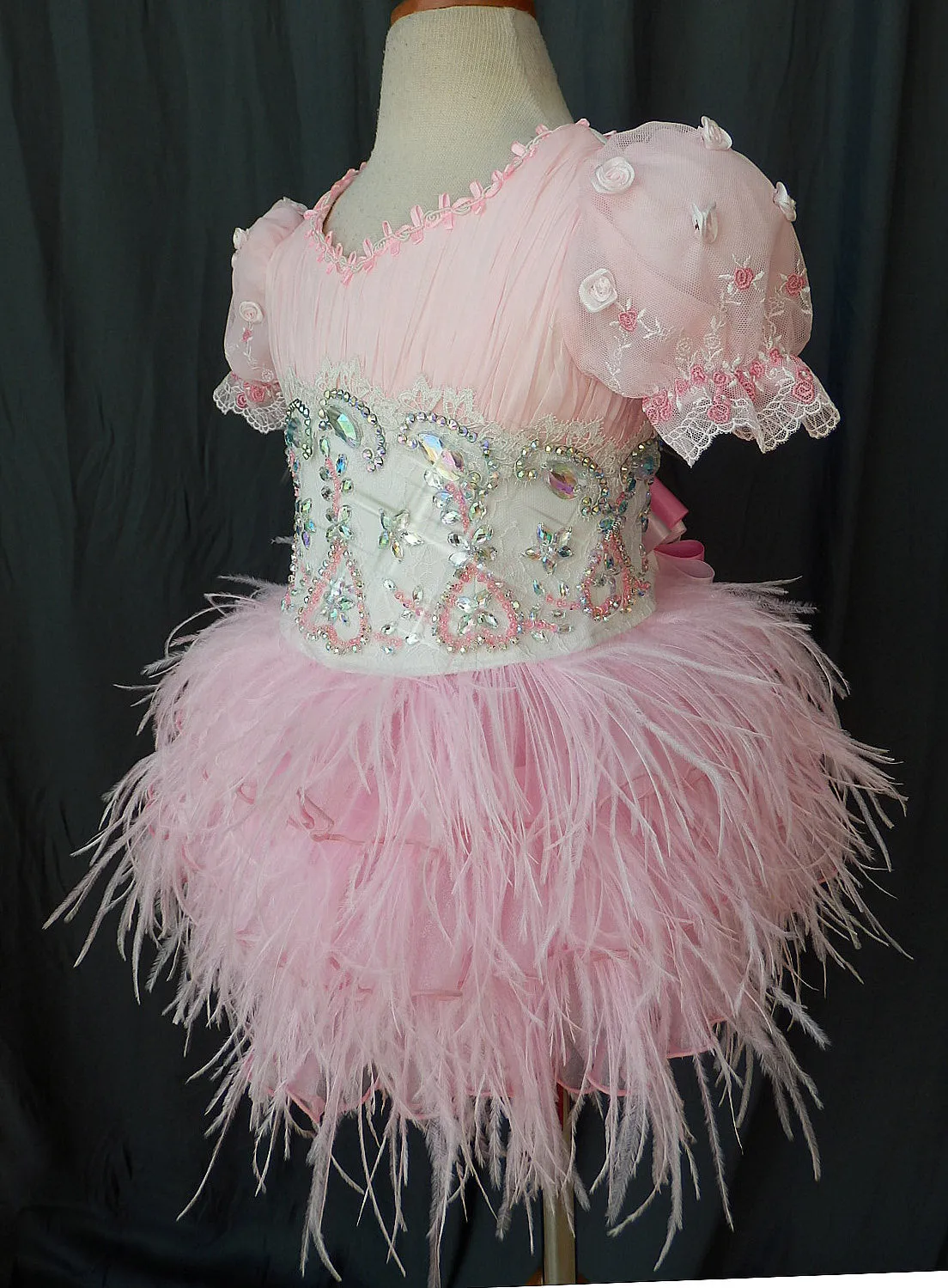 Infant/toddler/baby/children/kids Girl's Pageant evening/prom/ball Dress 1~4T G043