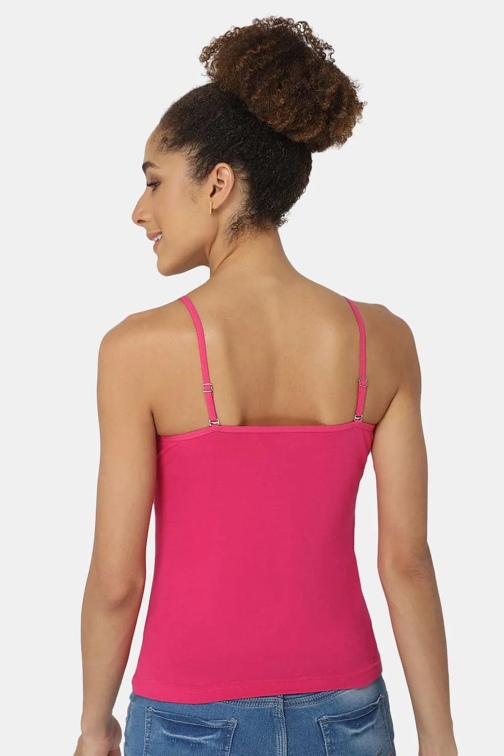 Intimacy Full Coverage Cotton Slip Camisole – IN15 | Non-Wired, Non-Padded & Ultra-Comfortable