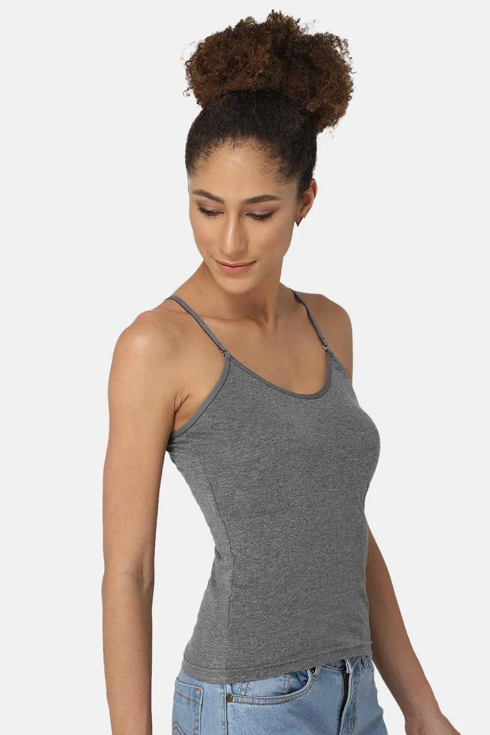 Intimacy Full Coverage Cotton Slip Camisole – IN15 | Non-Wired, Non-Padded & Ultra-Comfortable