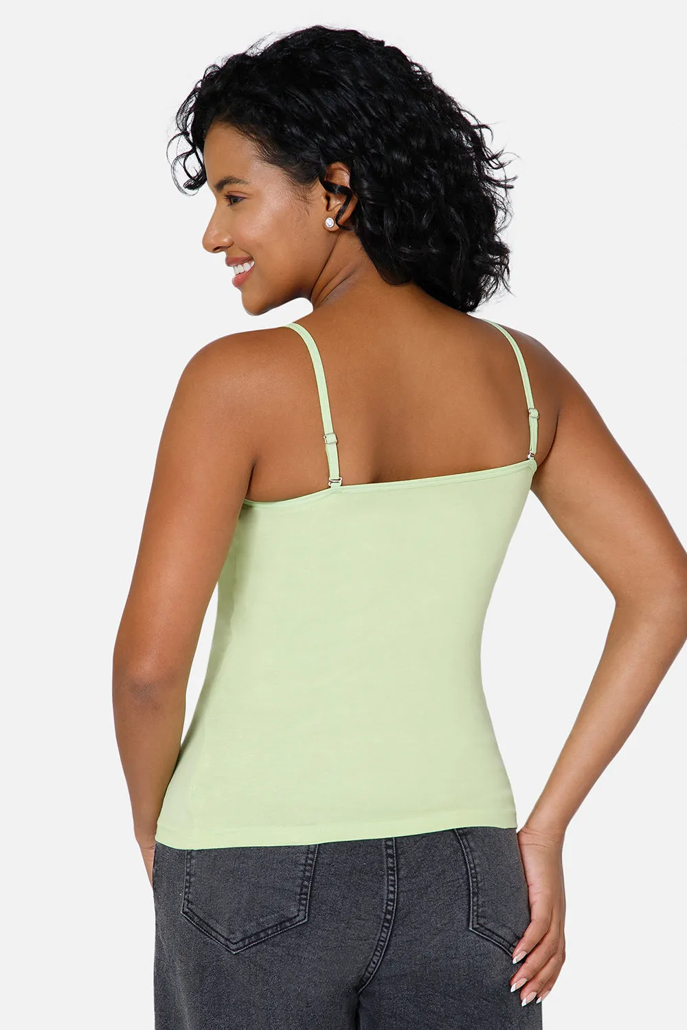 Intimacy Full Coverage Cotton Slip Camisole – IN15 | Non-Wired, Non-Padded & Ultra-Comfortable