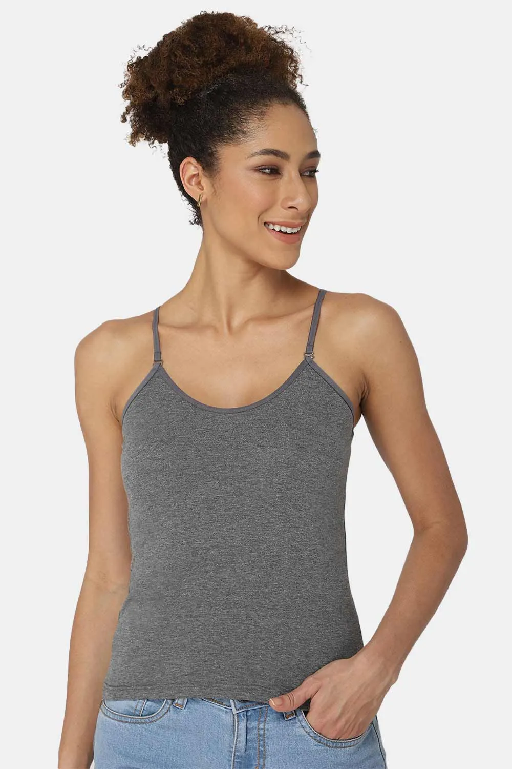 Intimacy Full Coverage Cotton Slip Camisole – IN15 | Non-Wired, Non-Padded & Ultra-Comfortable