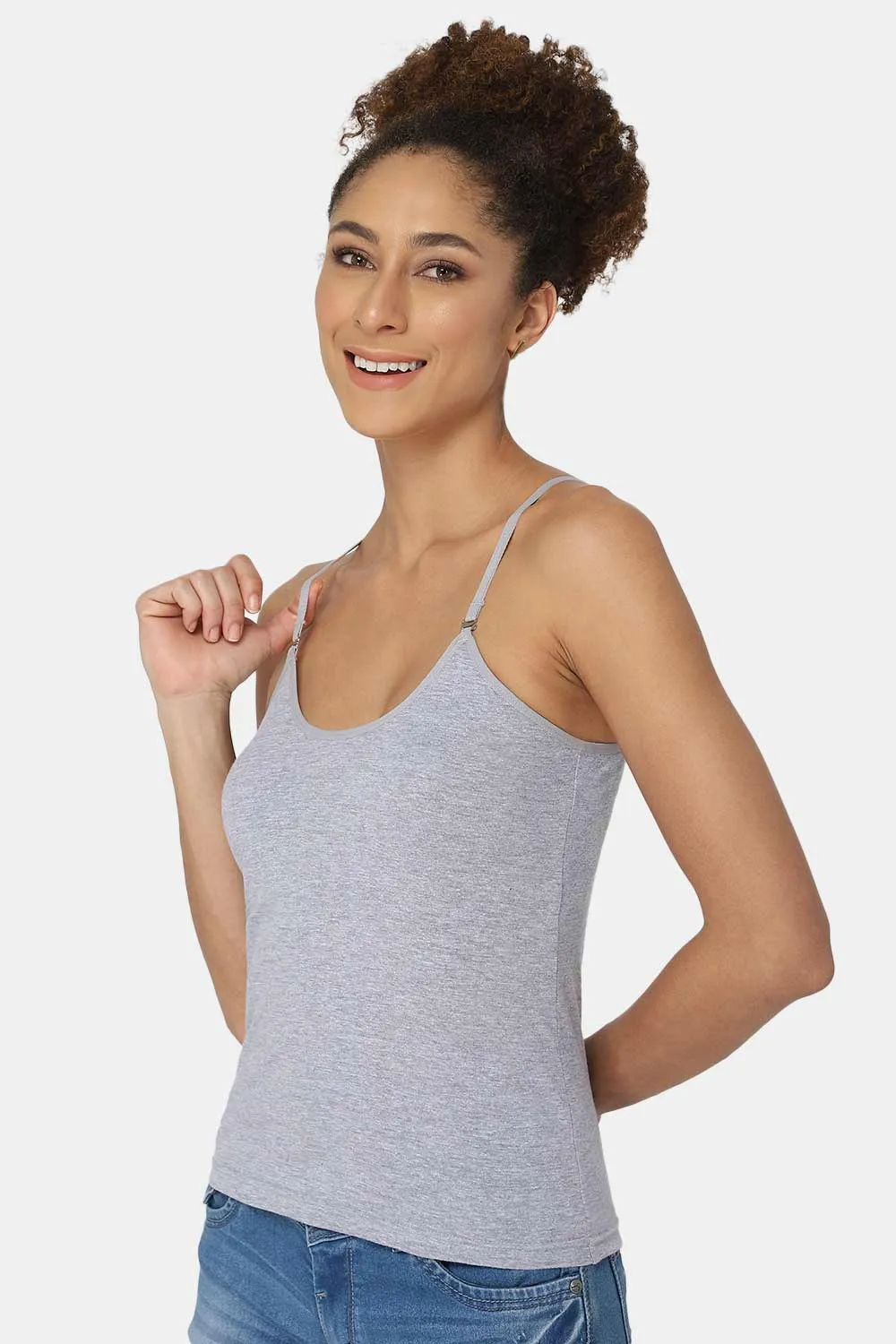 Intimacy Full Coverage Cotton Slip Camisole – IN15 | Non-Wired, Non-Padded & Ultra-Comfortable