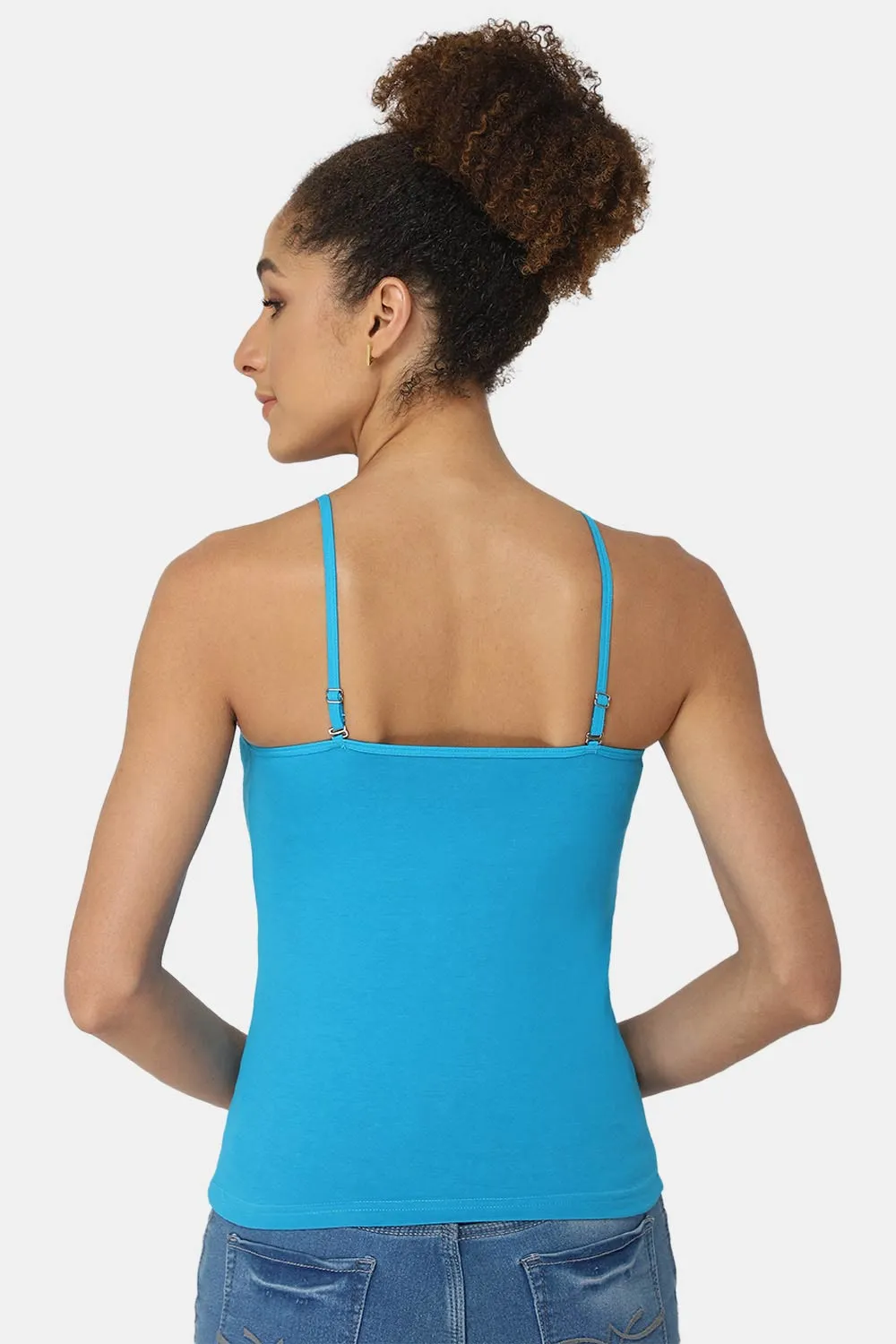 Intimacy Full Coverage Cotton Slip Camisole – IN15 | Non-Wired, Non-Padded & Ultra-Comfortable