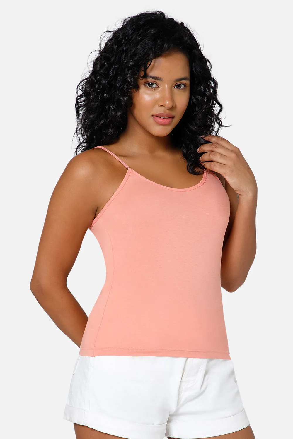 Intimacy Full Coverage Cotton Slip Camisole – IN15 | Non-Wired, Non-Padded & Ultra-Comfortable