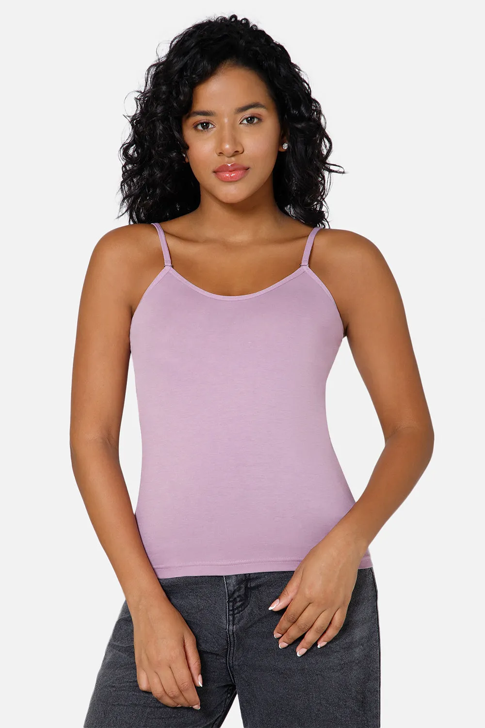 Intimacy Full Coverage Cotton Slip Camisole – IN15 | Non-Wired, Non-Padded & Ultra-Comfortable