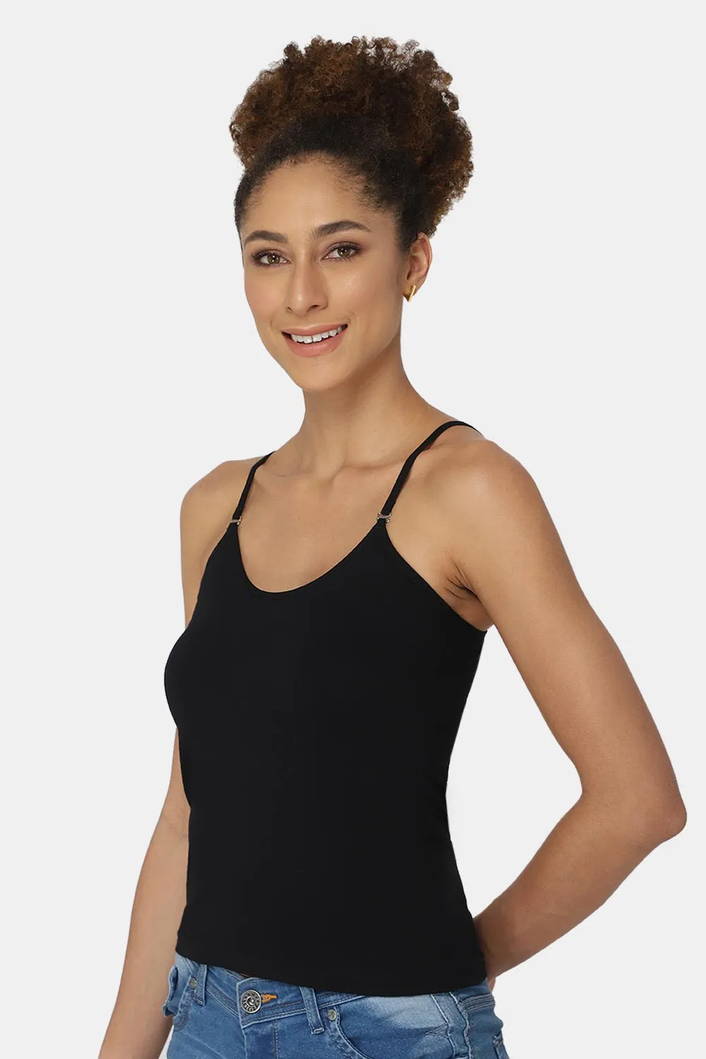 Intimacy Full Coverage Cotton Slip Camisole – IN15 | Non-Wired, Non-Padded & Ultra-Comfortable