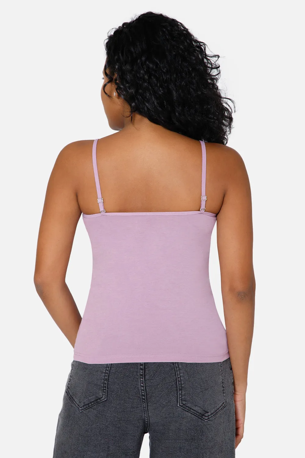 Intimacy Full Coverage Cotton Slip Camisole – IN15 | Non-Wired, Non-Padded & Ultra-Comfortable