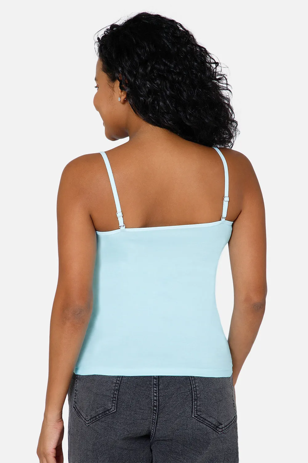 Intimacy Full Coverage Cotton Slip Camisole – IN15 | Non-Wired, Non-Padded & Ultra-Comfortable