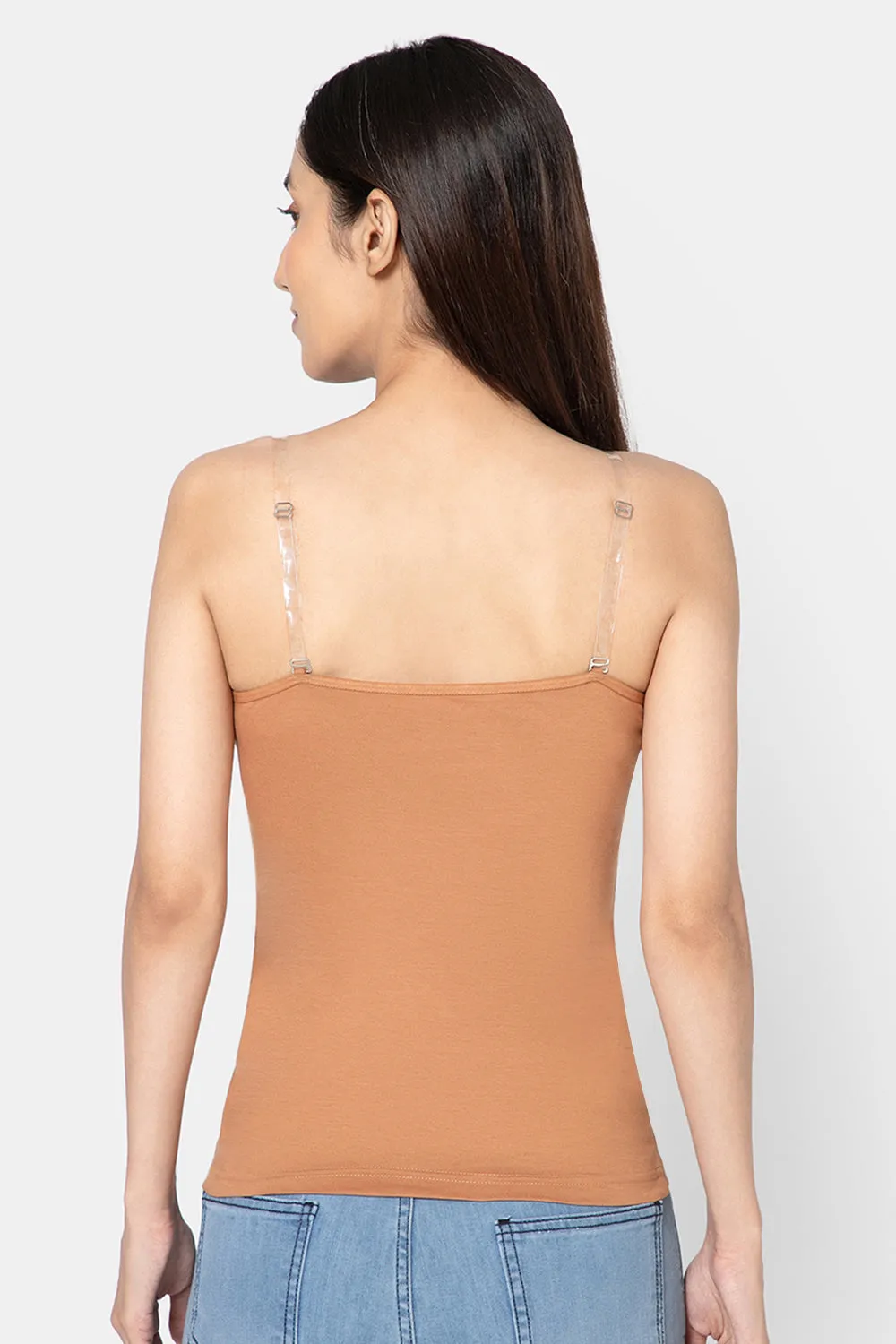 Intimacy Full Coverage Cotton Slip Camisole – IN15 | Non-Wired, Non-Padded & Ultra-Comfortable