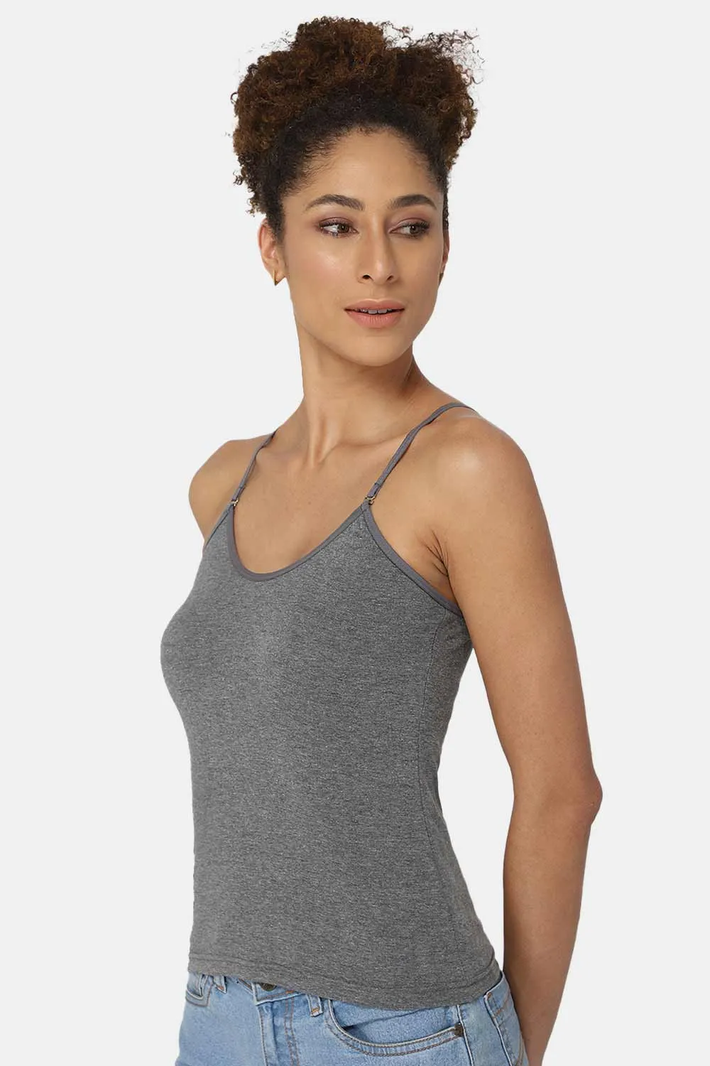 Intimacy Full Coverage Cotton Slip Camisole – IN15 | Non-Wired, Non-Padded & Ultra-Comfortable