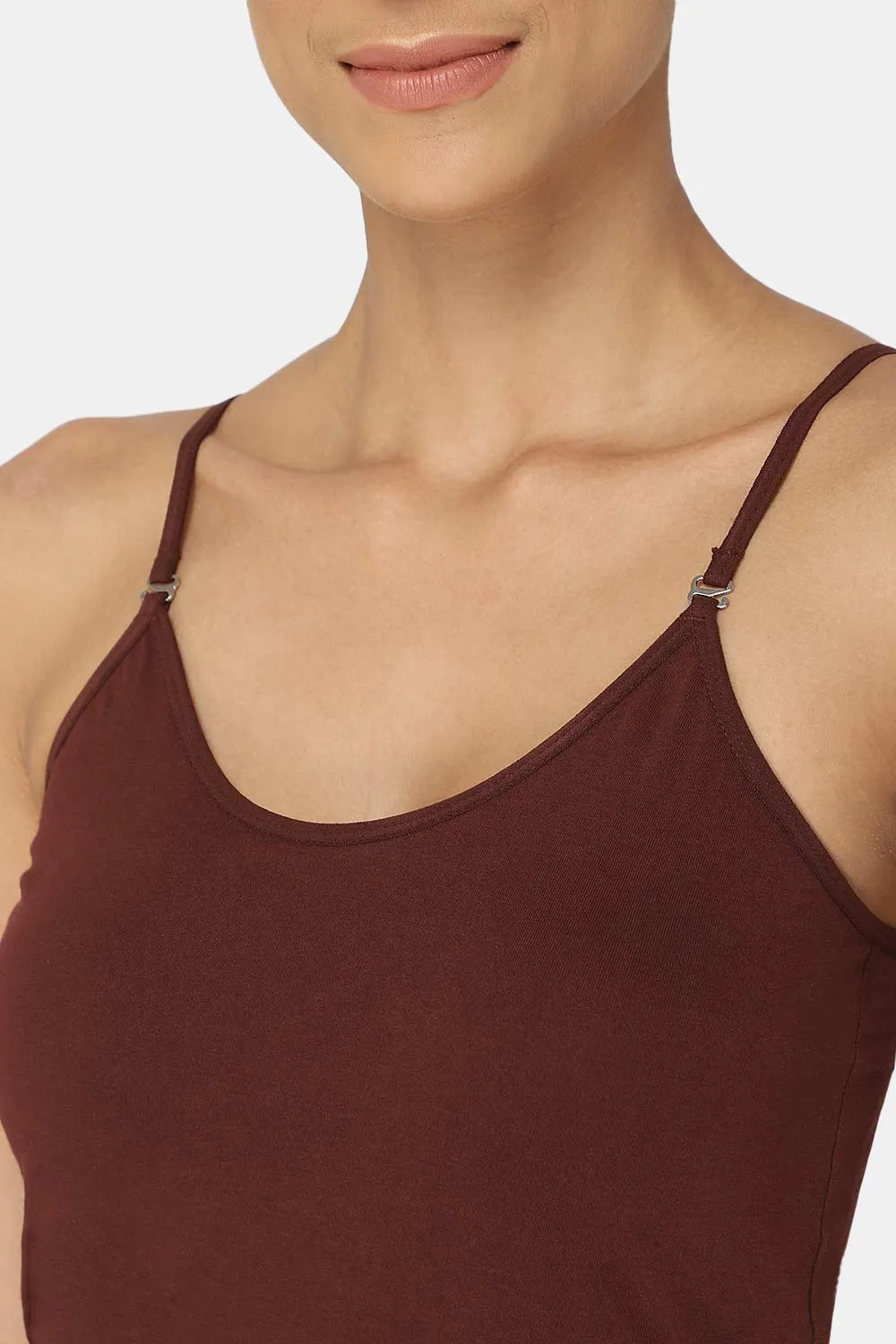 Intimacy Full Coverage Cotton Slip Camisole – IN15 | Non-Wired, Non-Padded & Ultra-Comfortable