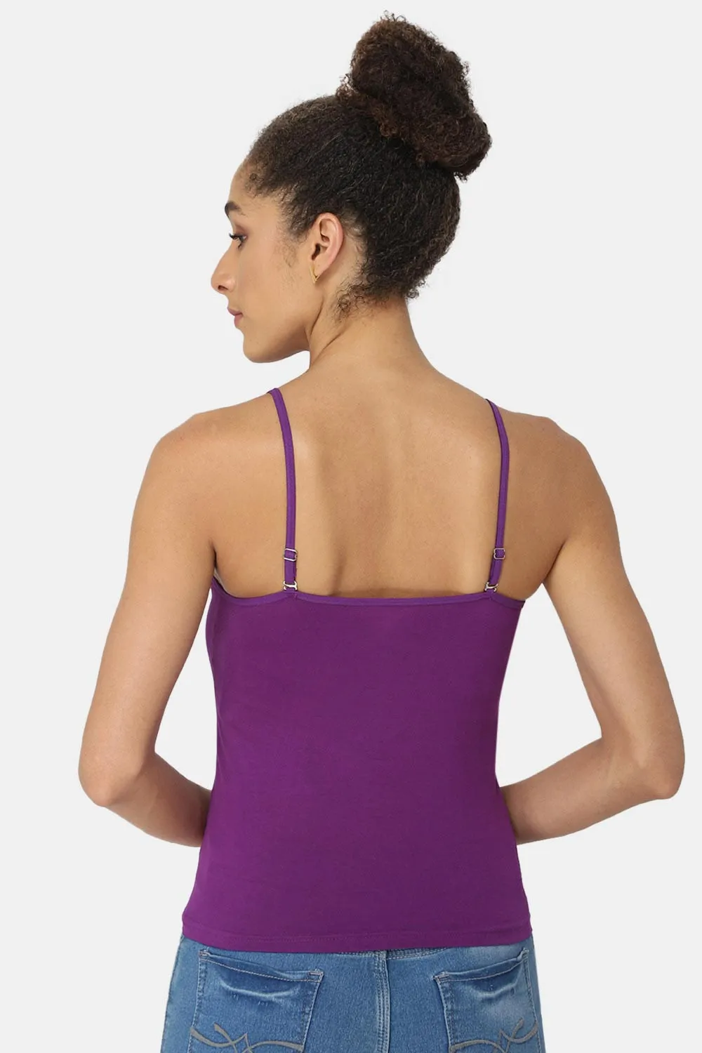 Intimacy Full Coverage Cotton Slip Camisole – IN15 | Non-Wired, Non-Padded & Ultra-Comfortable