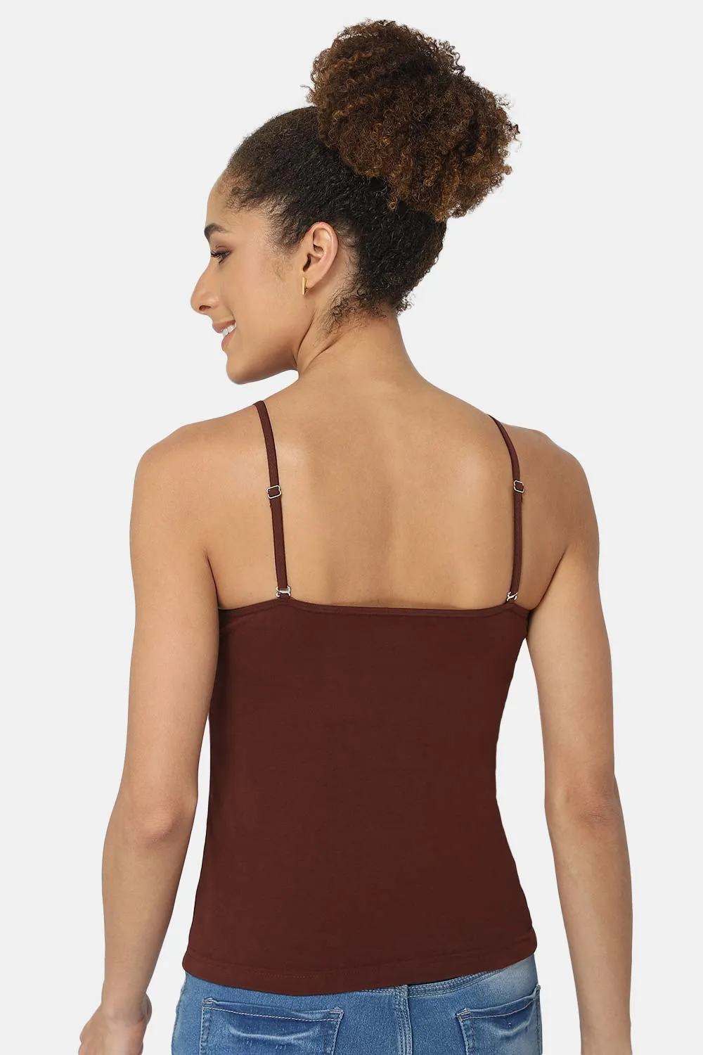 Intimacy Full Coverage Cotton Slip Camisole – IN15 | Non-Wired, Non-Padded & Ultra-Comfortable