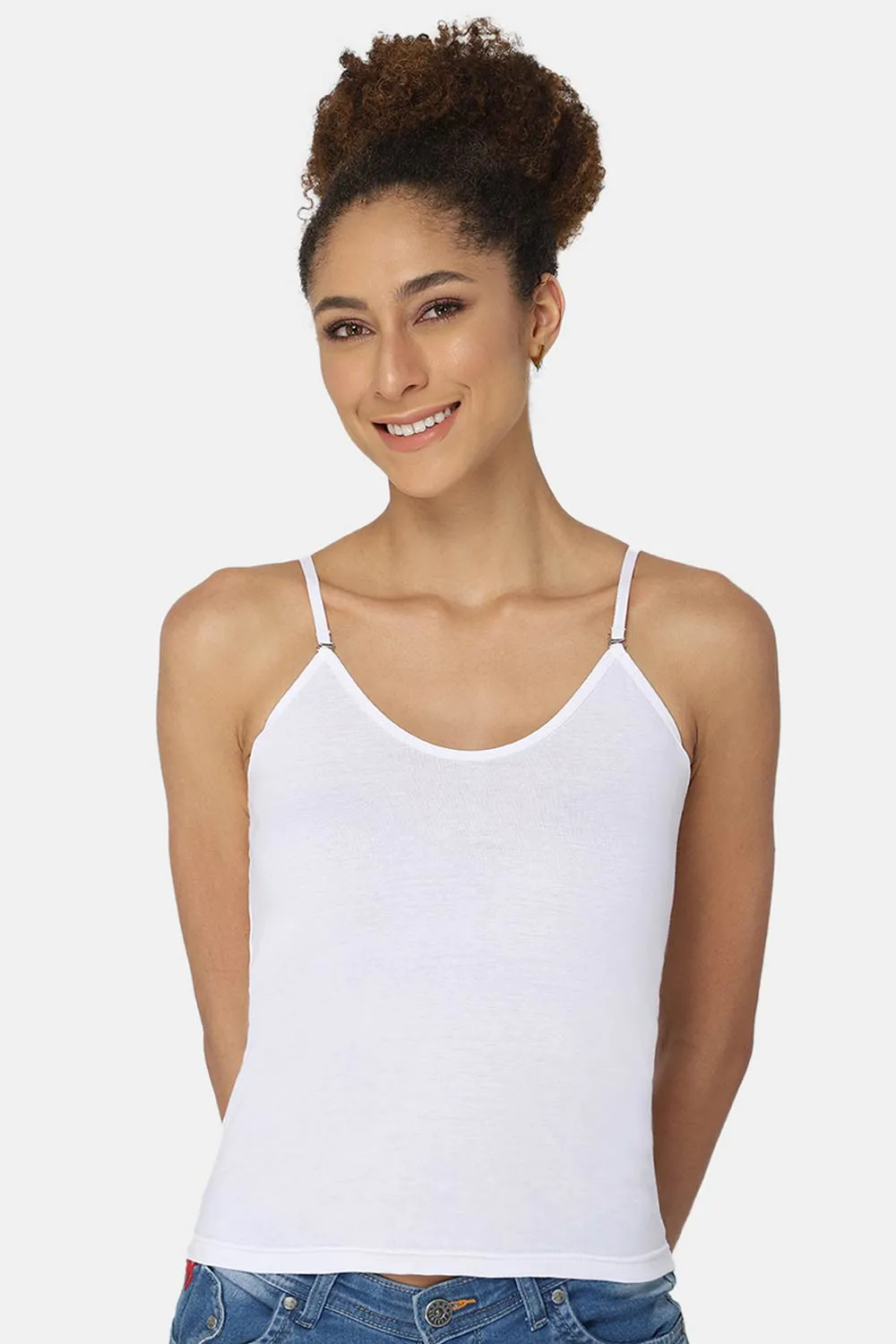 Intimacy Full Coverage Cotton Slip Camisole – IN15 | Non-Wired, Non-Padded & Ultra-Comfortable