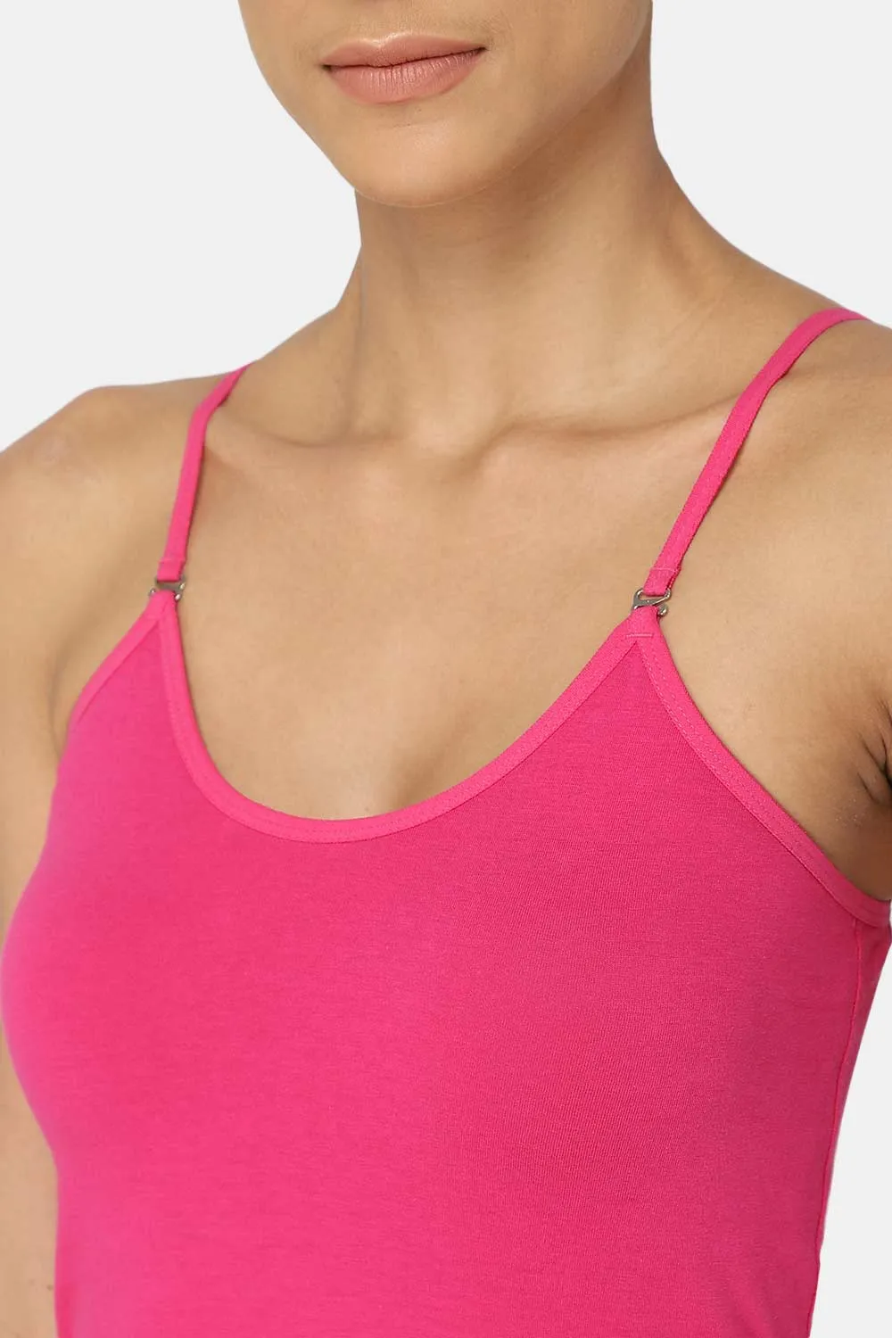 Intimacy Full Coverage Cotton Slip Camisole – IN15 | Non-Wired, Non-Padded & Ultra-Comfortable