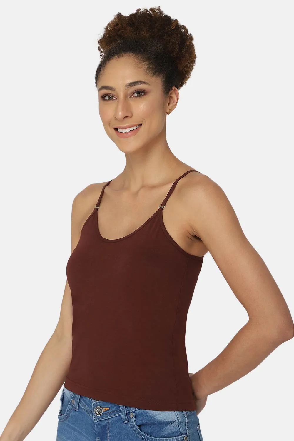 Intimacy Full Coverage Cotton Slip Camisole – IN15 | Non-Wired, Non-Padded & Ultra-Comfortable