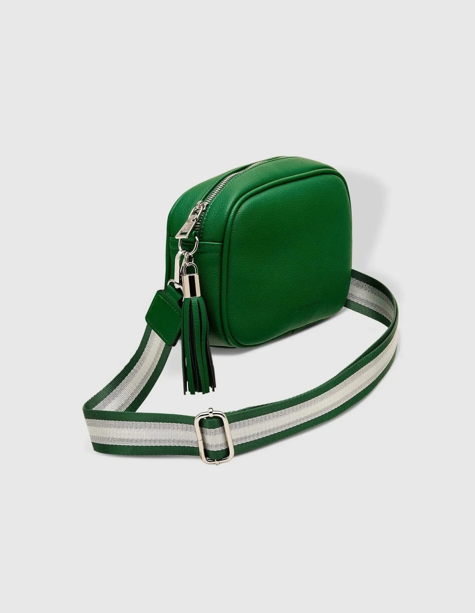 Jacinta Crossbody Bag - Metallic Green- Louenhide