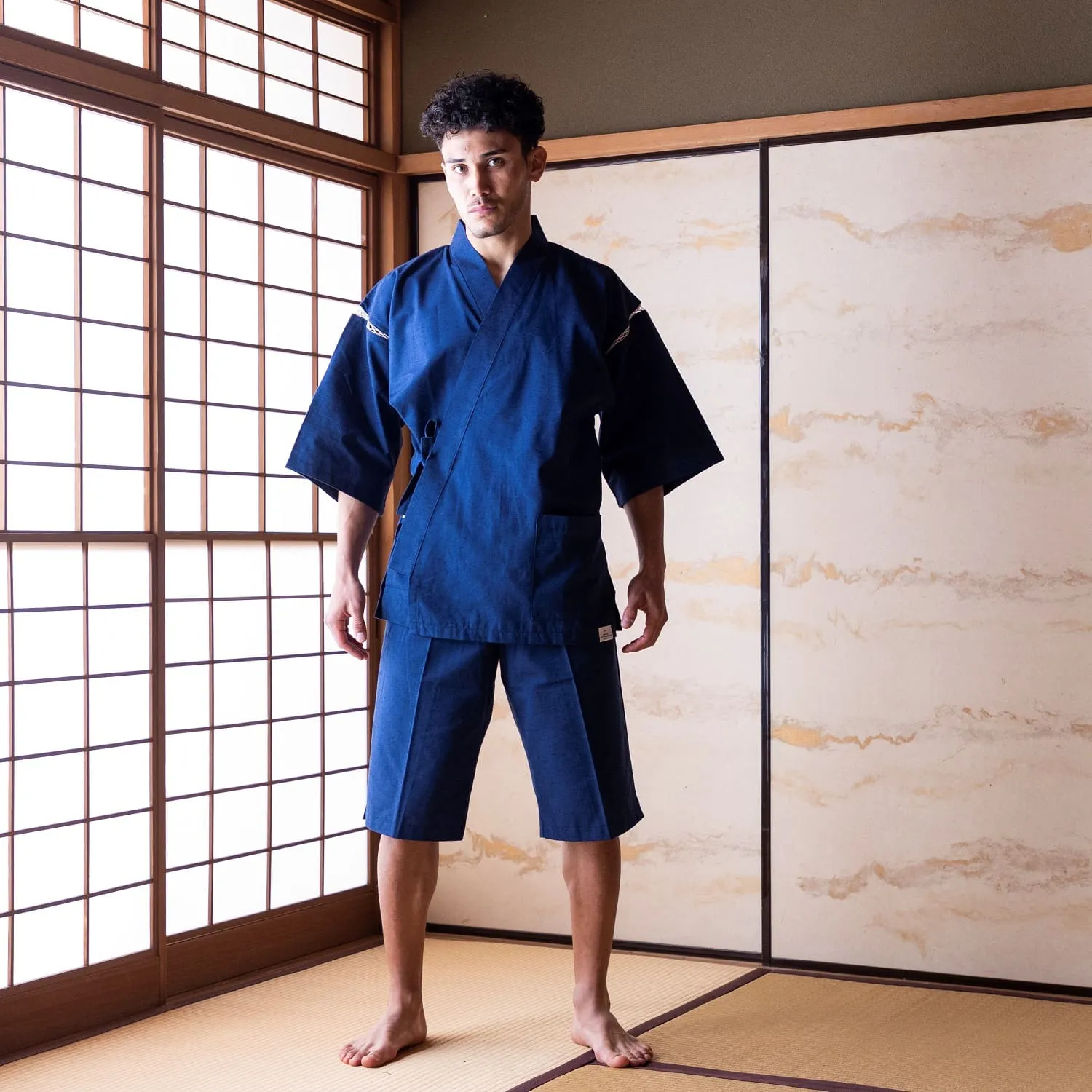 Jinbei Set - Kimono Style