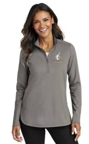 JK Monarch Ladies C-Free Double Knit 1/4 Zip