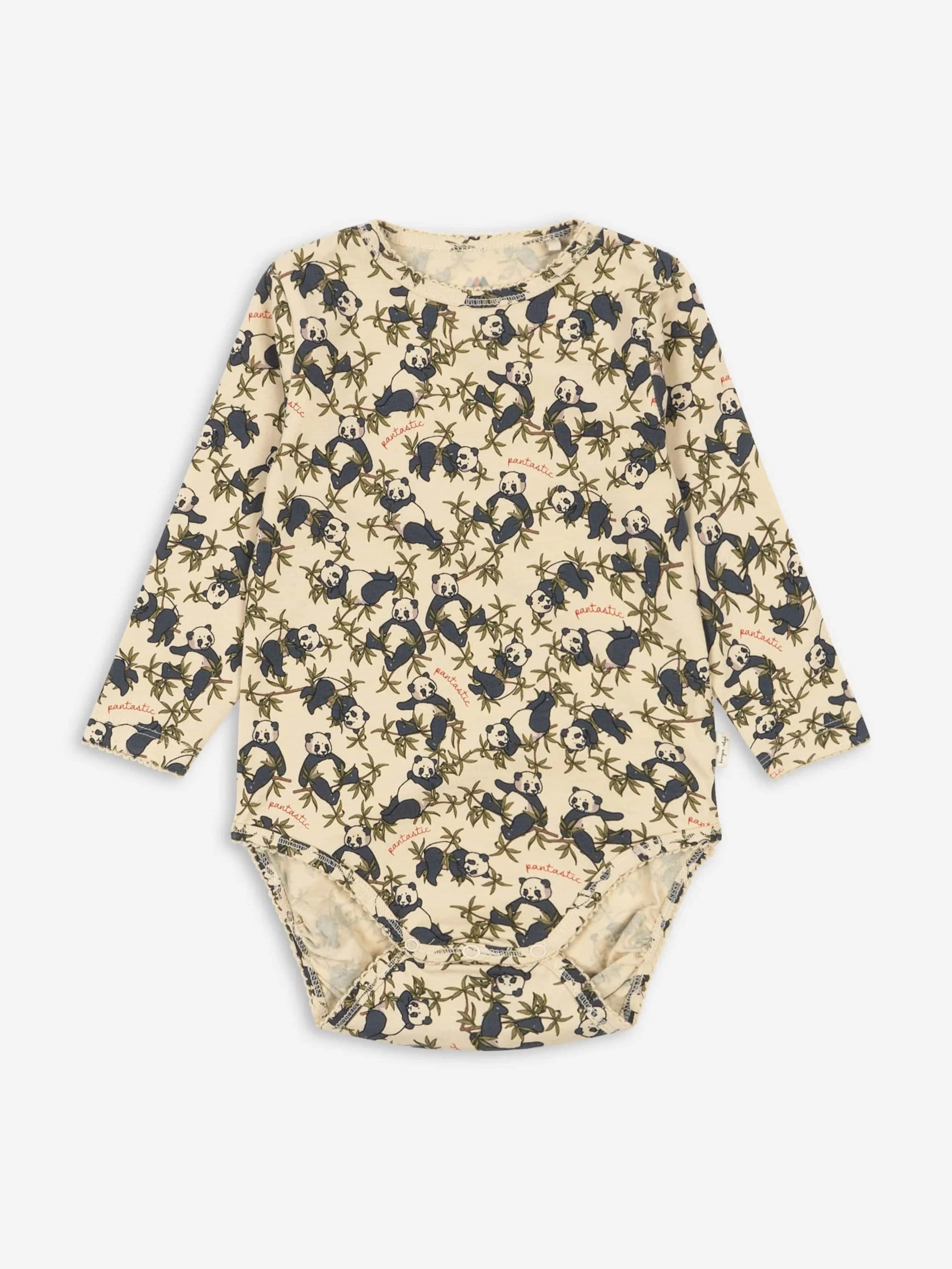 Konges Sløjd Baby Panda Bodysuit in Multicolour