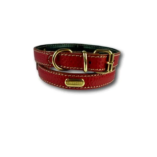 La Cinopelca Soft  Flat Padded Calfskin Collar