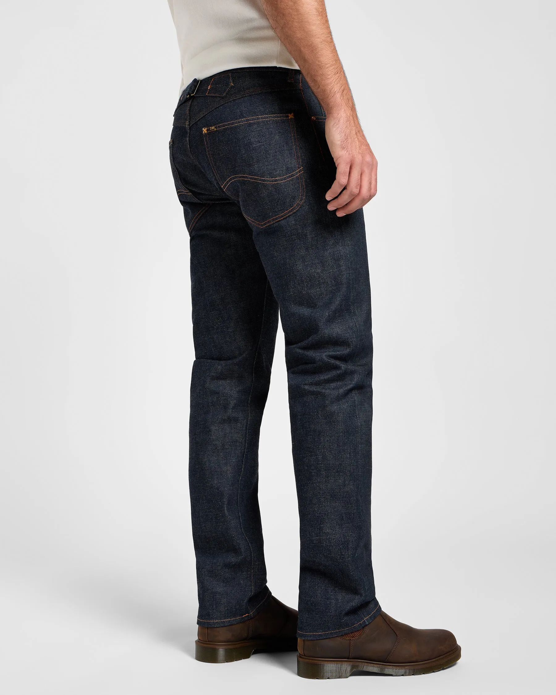 Lee 101 Cowboy Pant 15oz Relaxed Fit Selvedge Mens Jeans - Raw