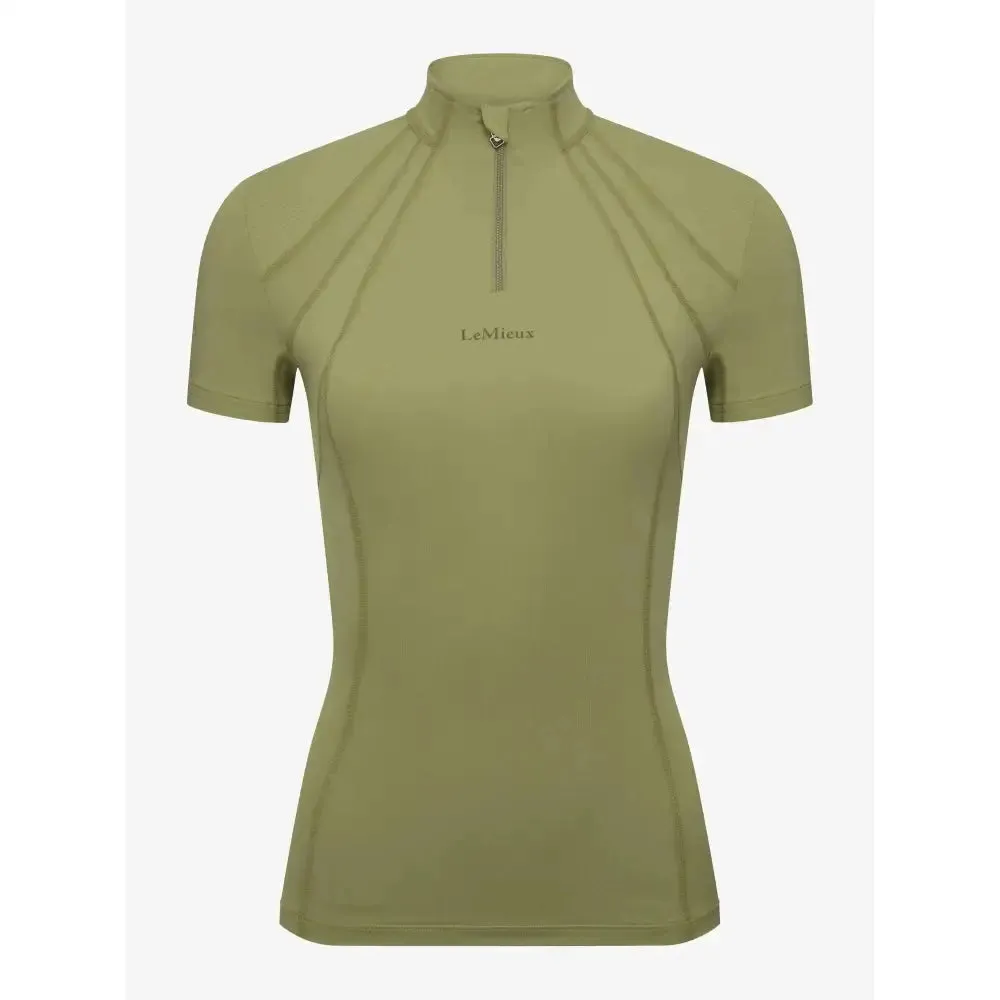 LeMieux Mia Mesh Short Sleeve Base Layer Iris