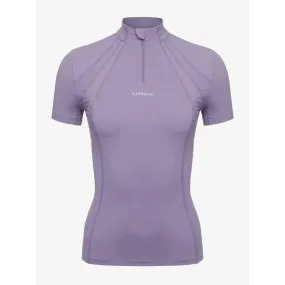 LeMieux Mia Mesh Short Sleeve Base Layer Iris