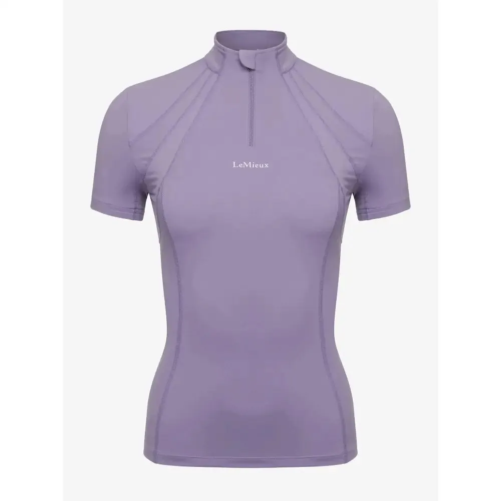 LeMieux Mia Mesh Short Sleeve Base Layer Iris