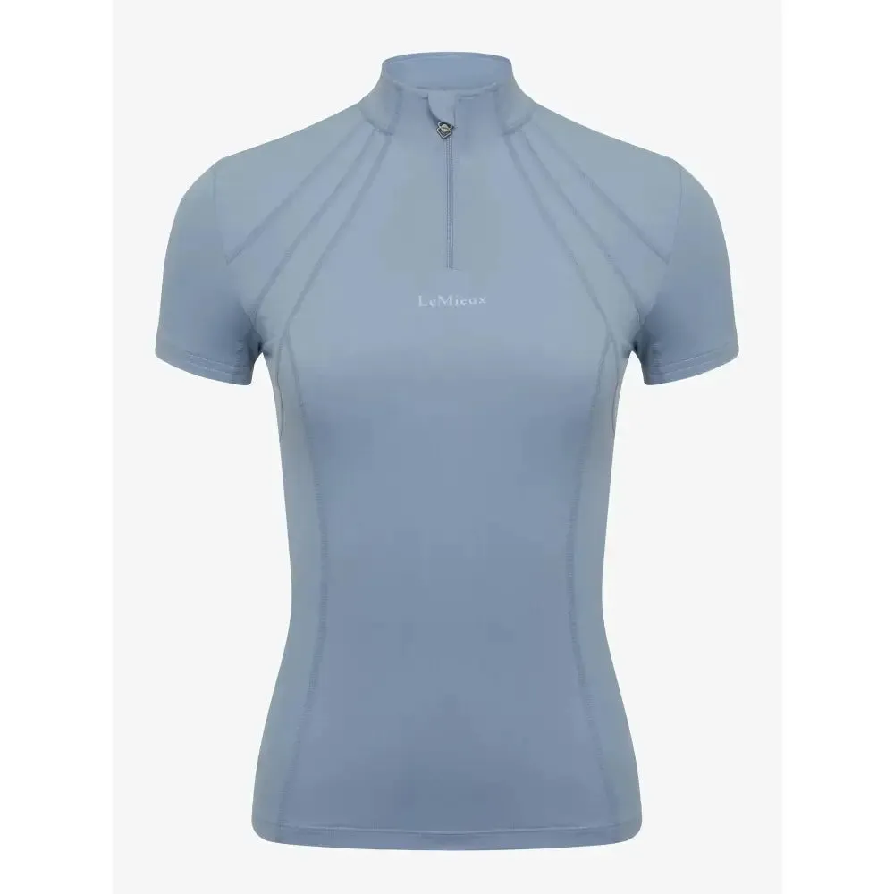 LeMieux Mia Mesh Short Sleeve Base Layer Iris