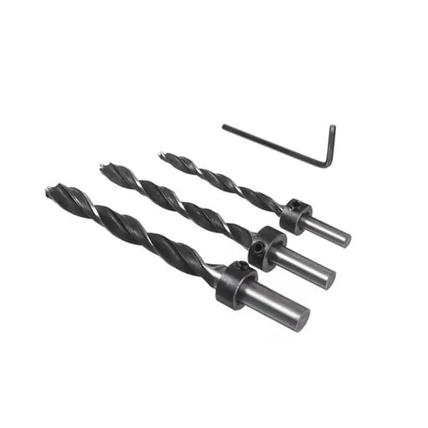 Levoite™ Drill Bit Depth Stop Collars 8 PCS SET