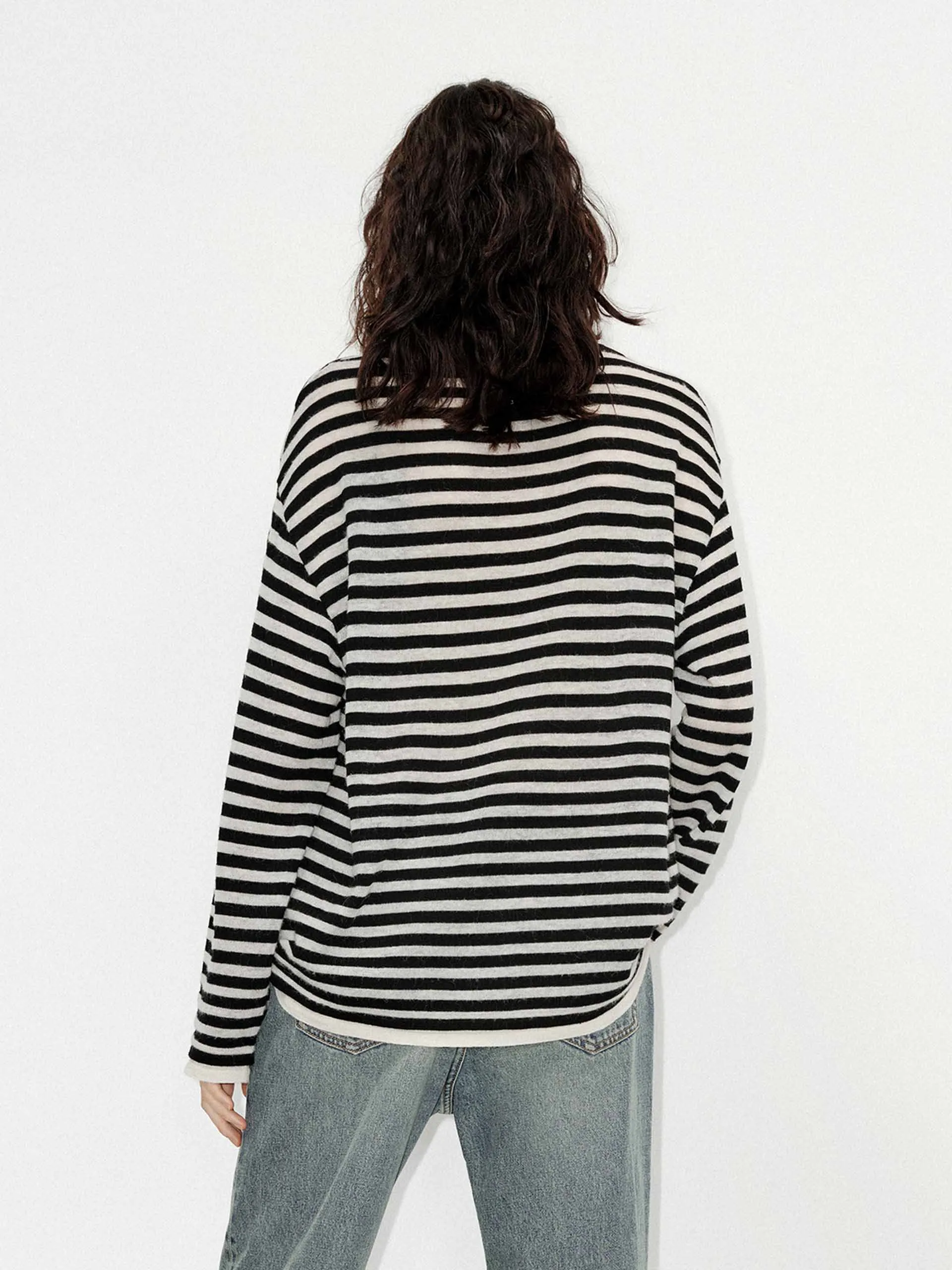 Lightweight Striped Sweater