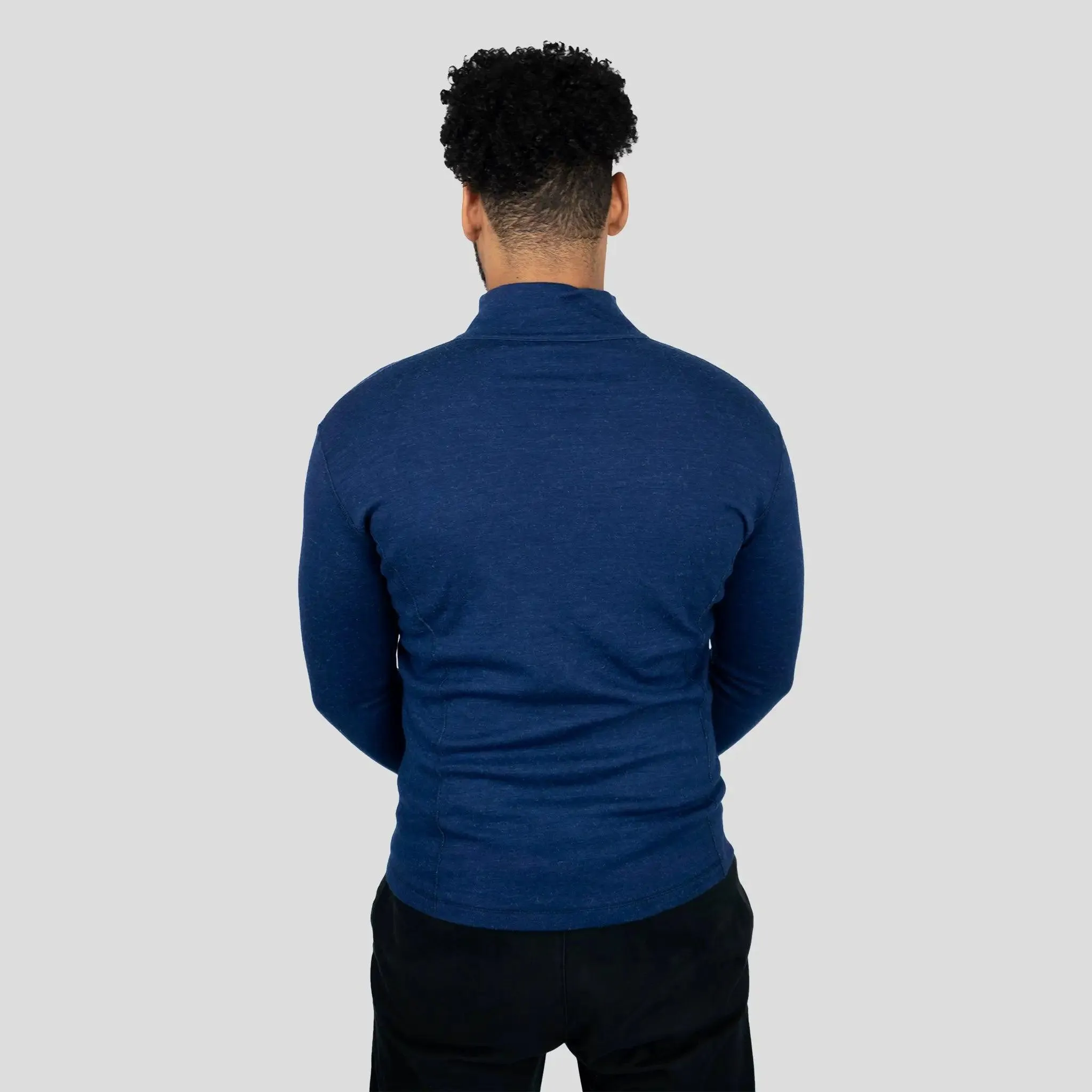 Men's Alpaca Wool Jacket: 420 Midweight Full-Zip