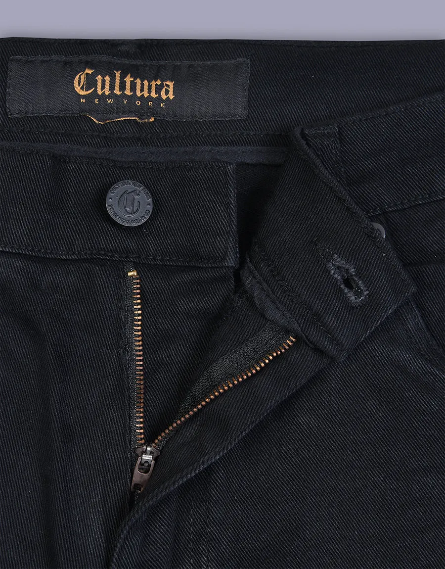 Men's Culture Denim Jeans - Black