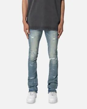 MNML X503 Convertible Skinny Denim Jeans Blue