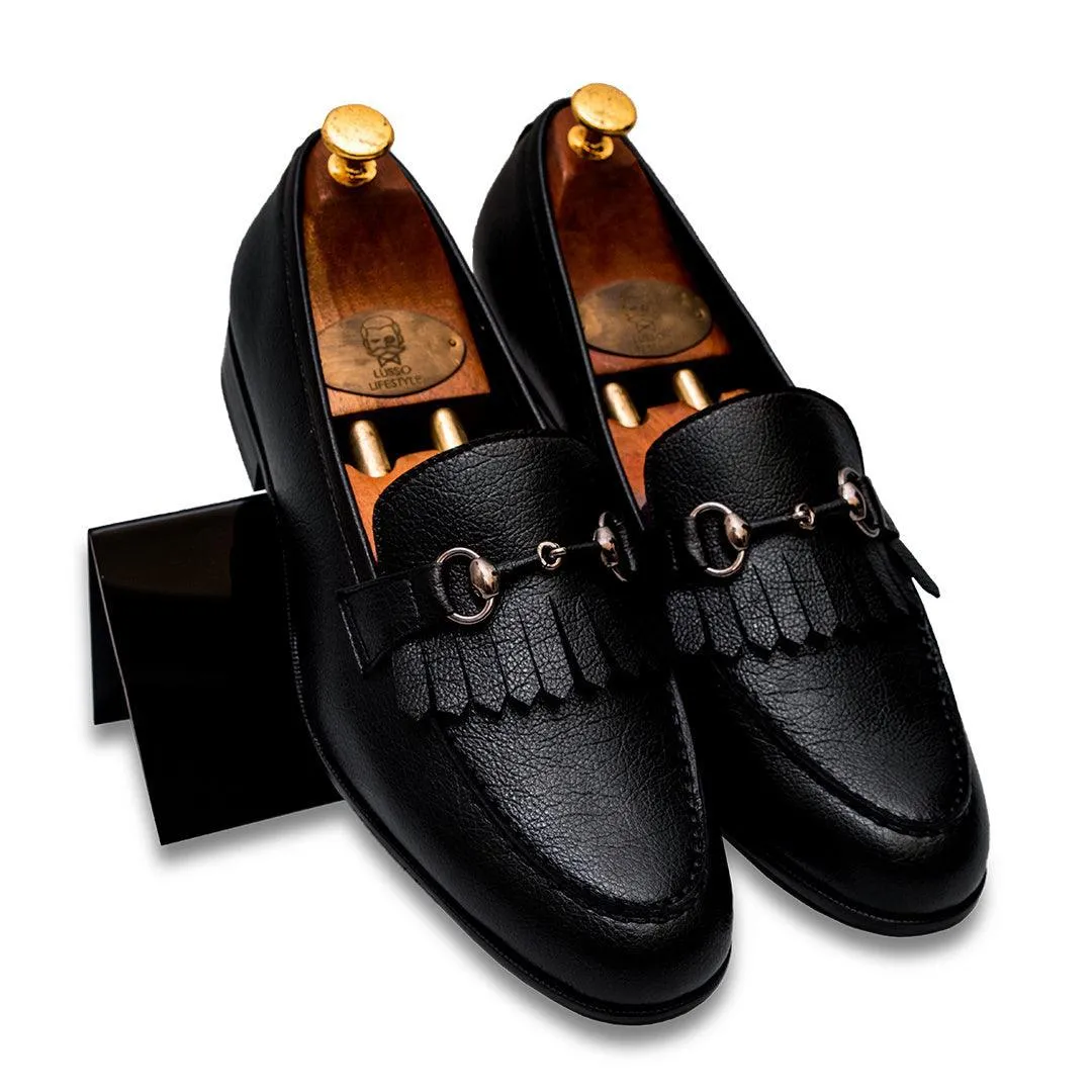 MONTLE - BLACK HORSEBIT SLIP-ON