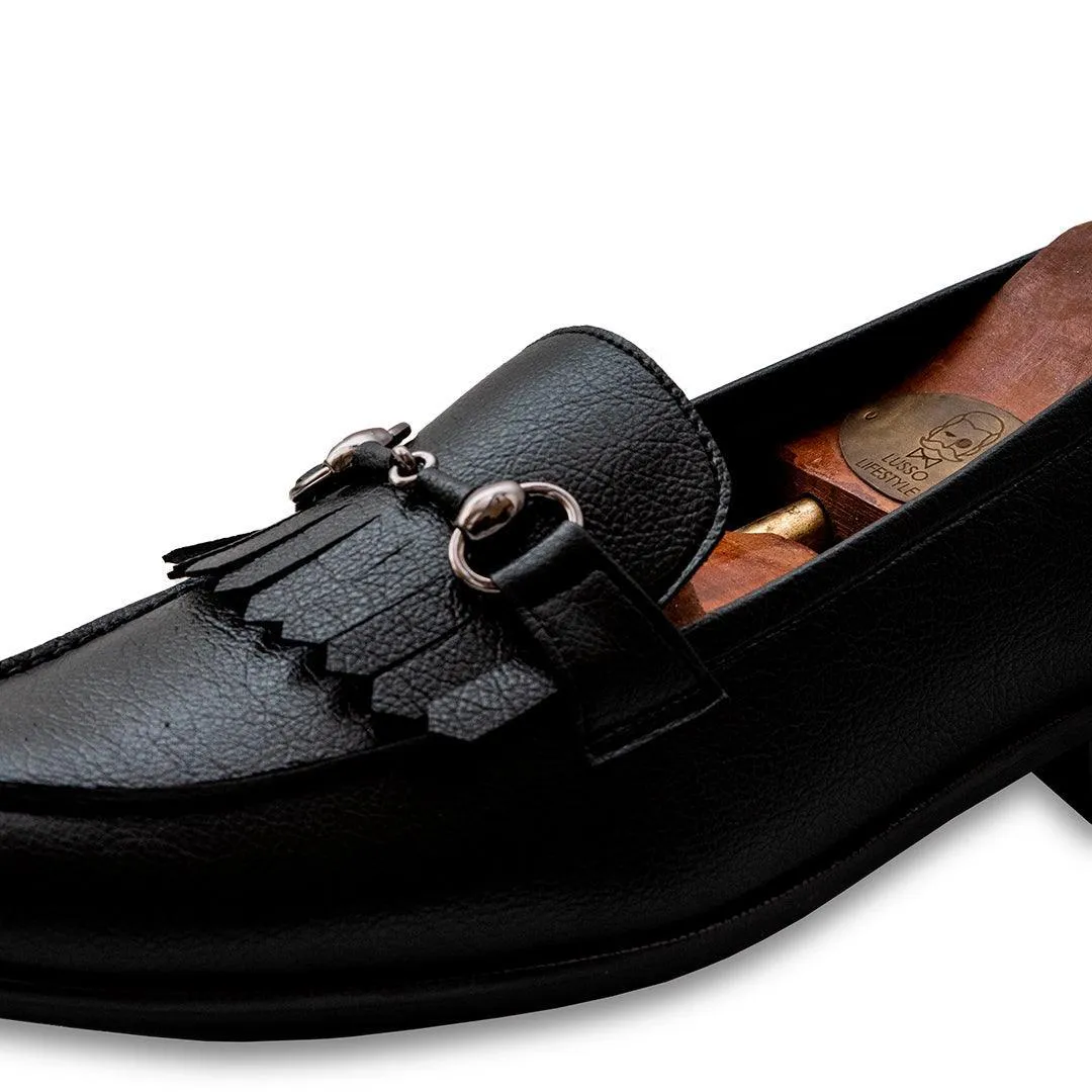 MONTLE - BLACK HORSEBIT SLIP-ON