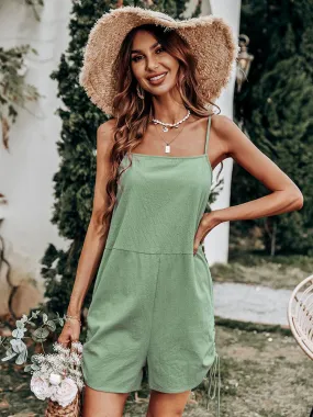 MSFILIA Summer Strapless Playsuits Overall