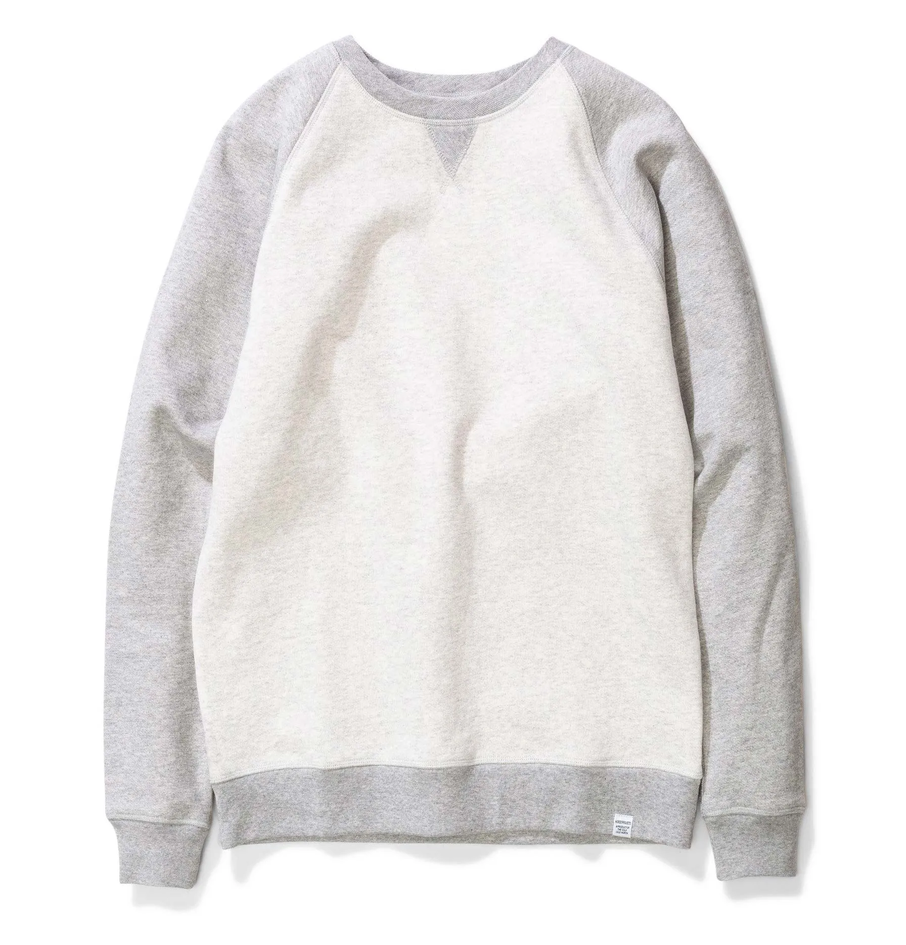 Norse Projects Ketel Contrast Sweatshirt – Light Grey Melange