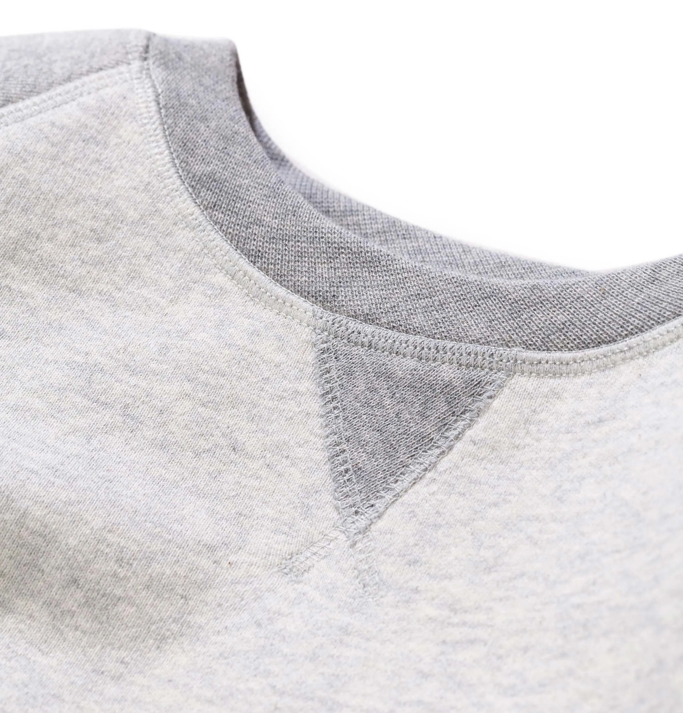 Norse Projects Ketel Contrast Sweatshirt – Light Grey Melange