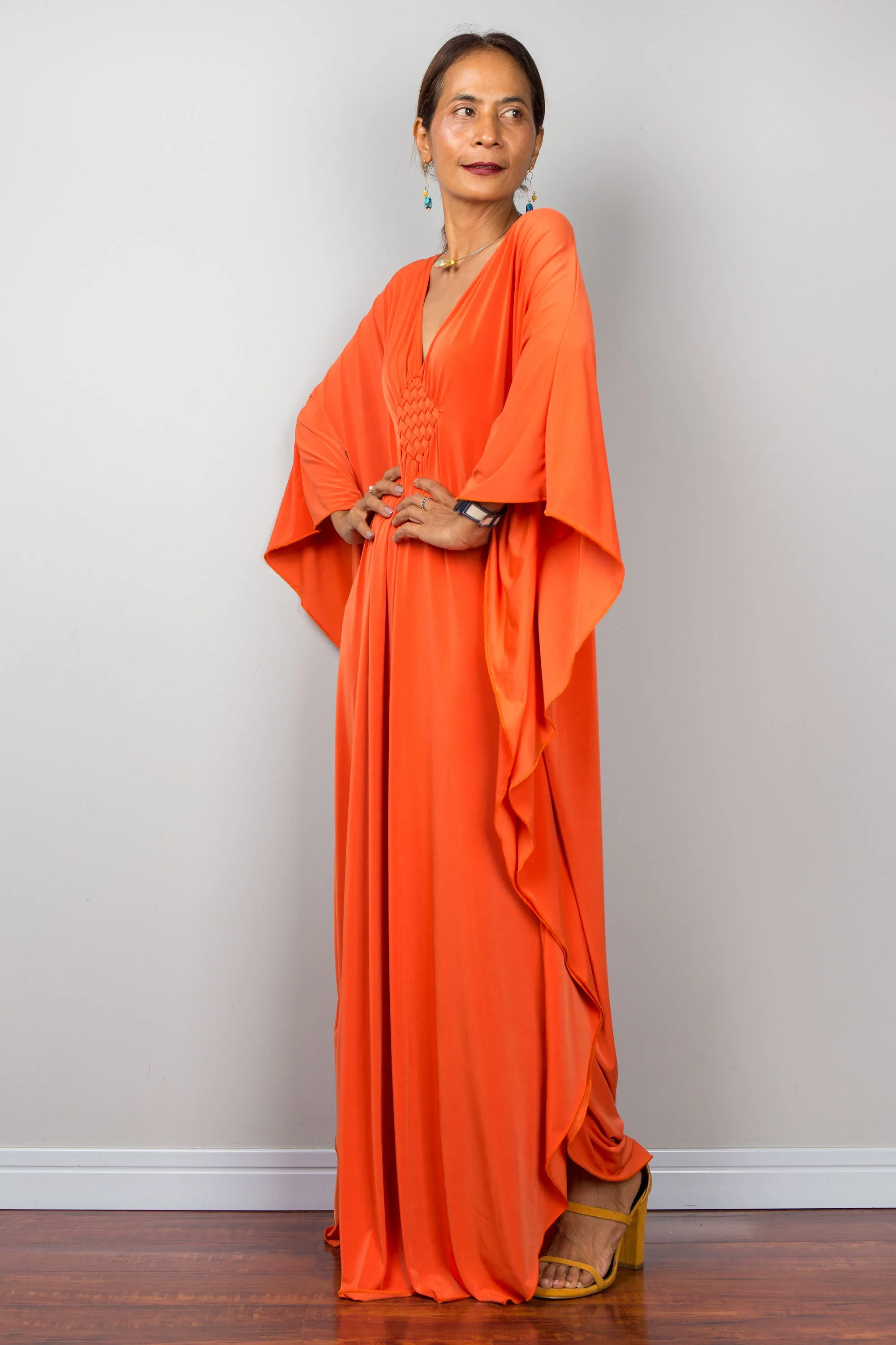 Orange kaftan