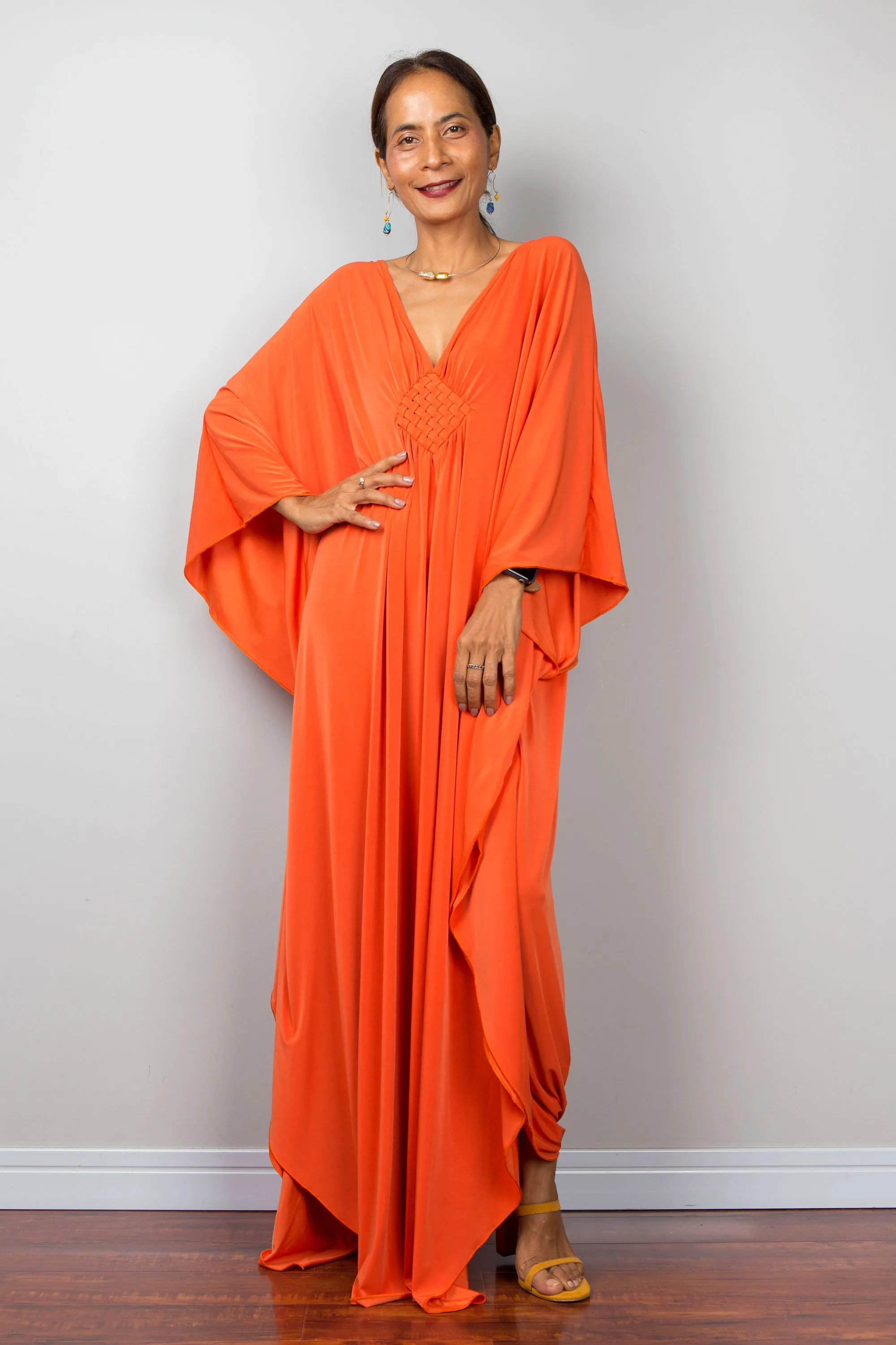 Orange kaftan